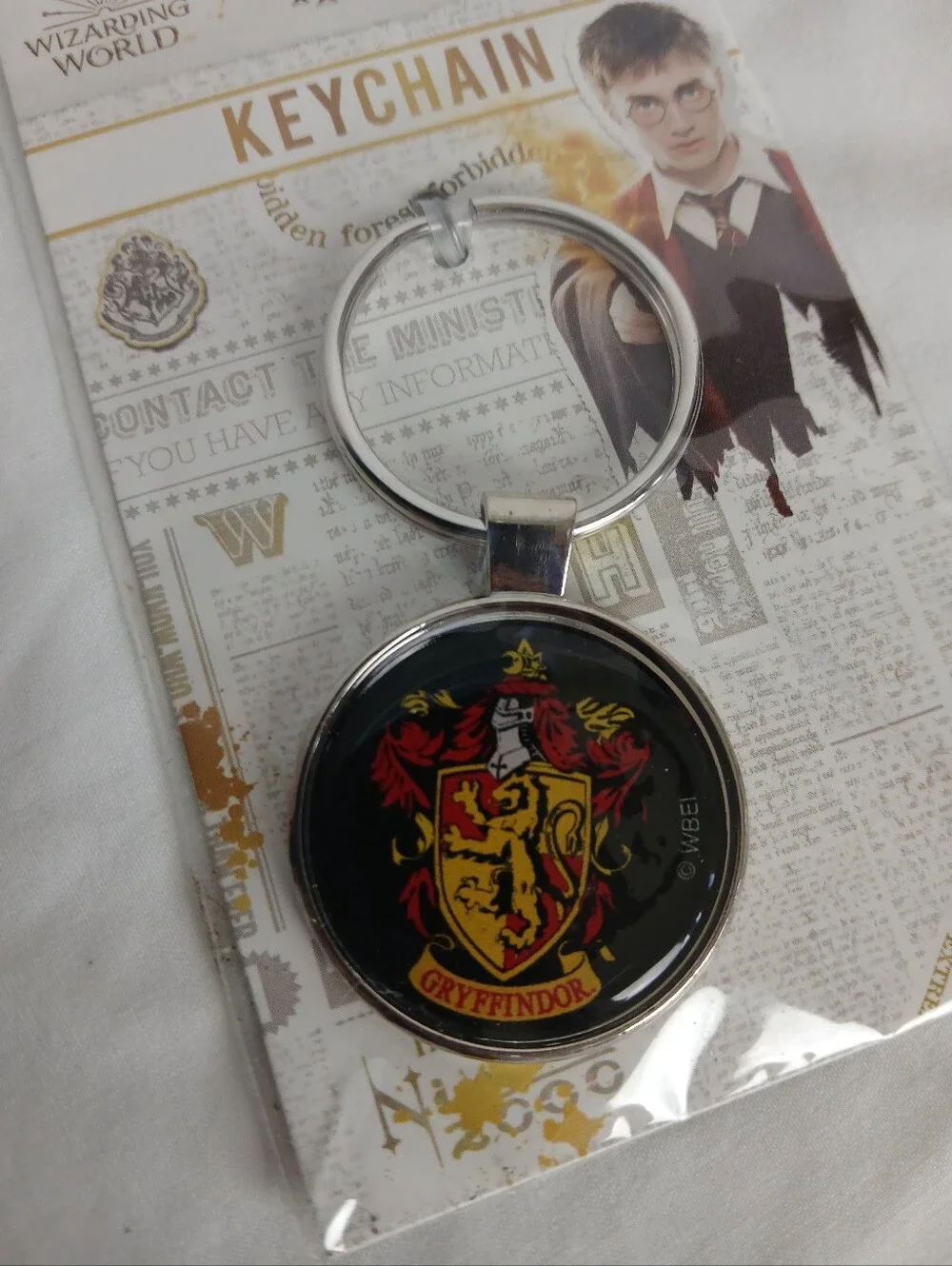 New Harry Potter Gryffindor Keychain Wizarding World